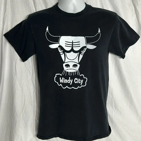 Chicago Bulls NBA Hardwood Classics Tshirt - Picture 1 of 6